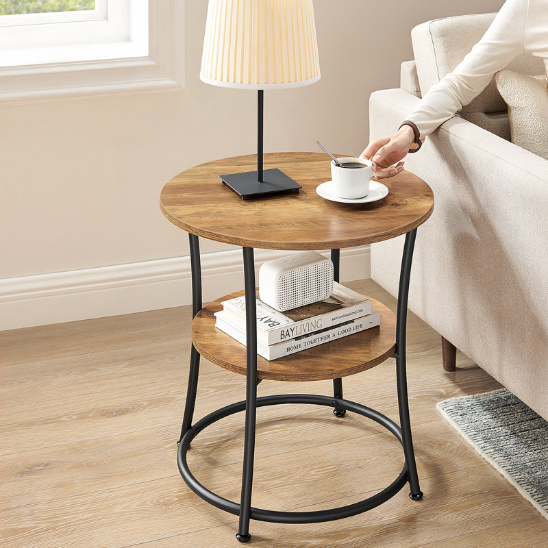Rolande end table with storage discount